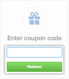 兑换优惠券框