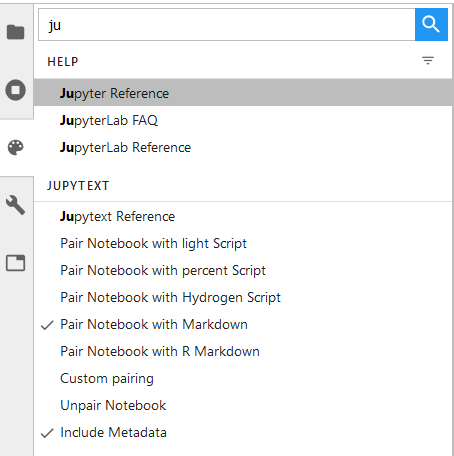 JupyterLab extension