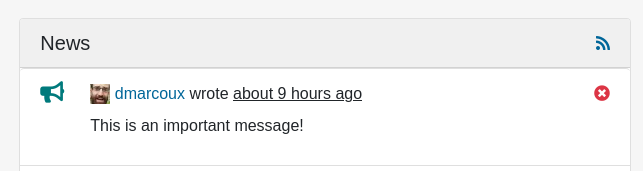 status-message