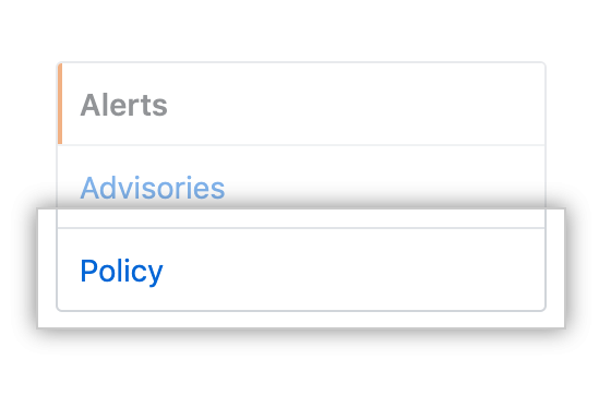 Policy tab