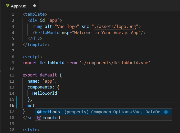 Vue.js JavaScript suggestions